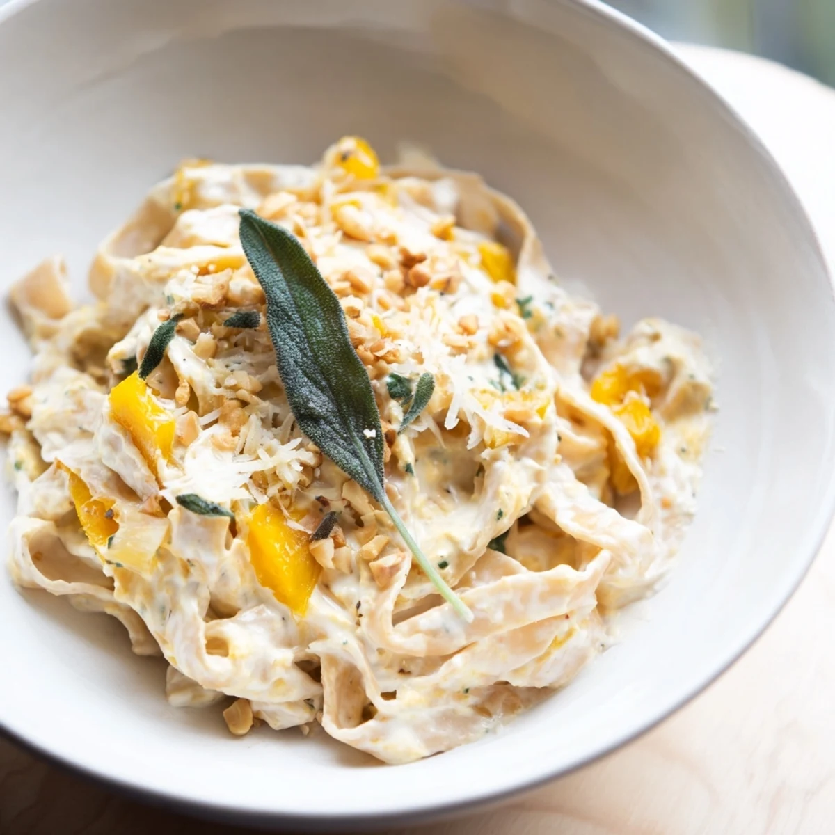 Healthy Creamy Pumpkin Sage