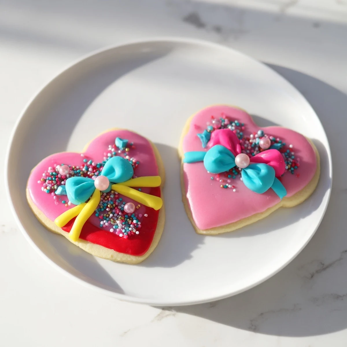 Pretty Bows Heart Star