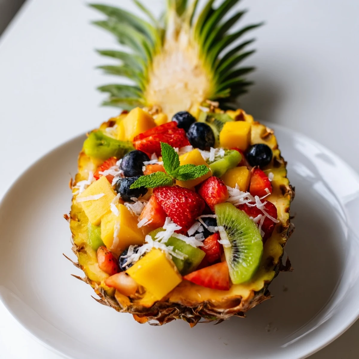 Tropical Bliss Pineapple Boat