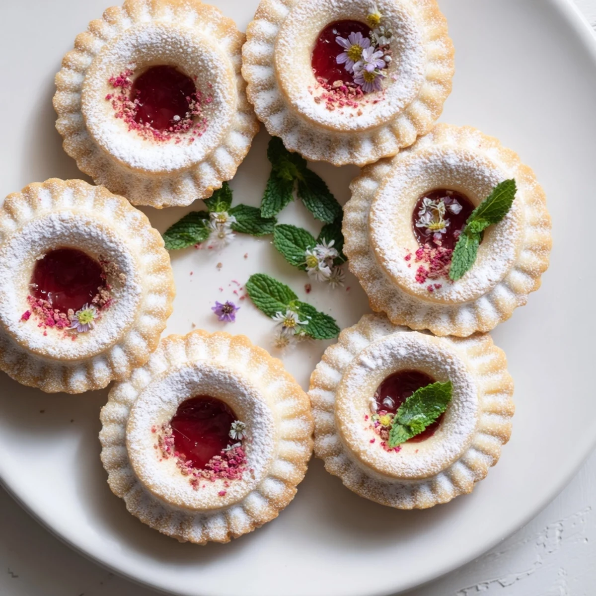 Sweet Wreath Raspberry Platter
