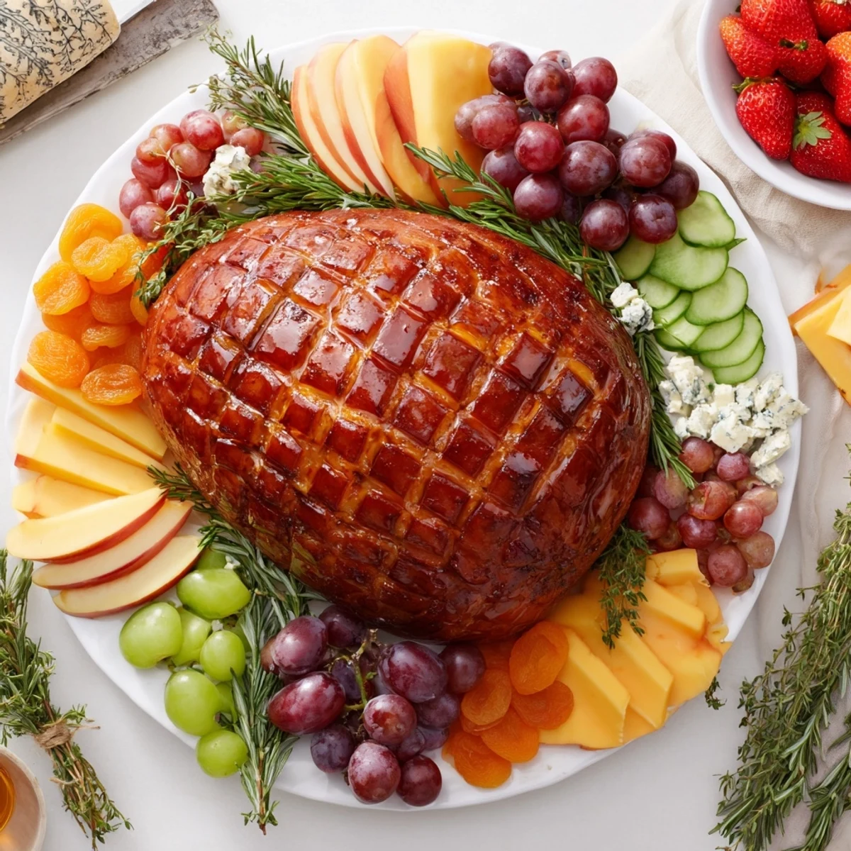 Glazed Ham Centerpiece Board
