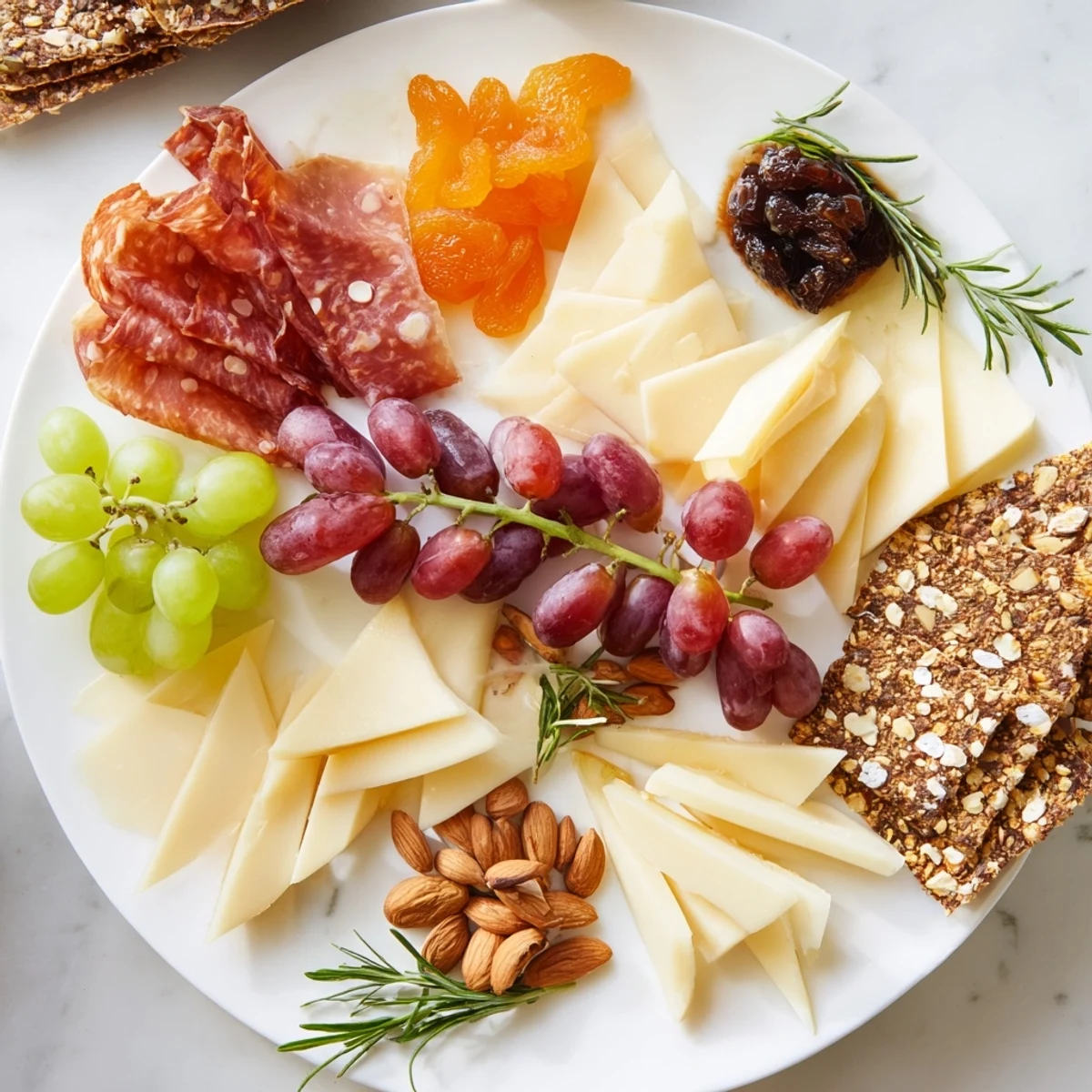 Geometric Gala Cheese Meats