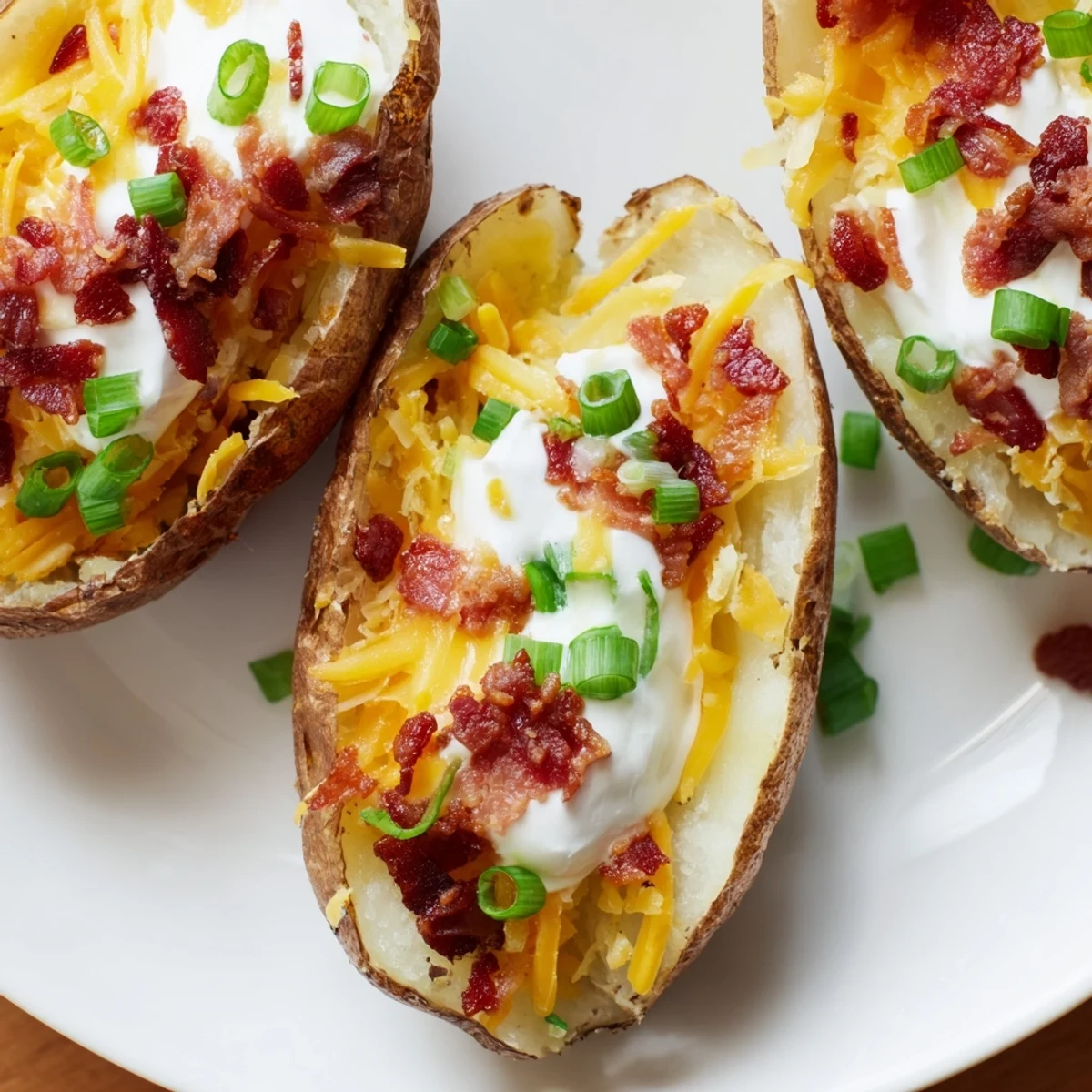 Loaded Baked Potato Skins