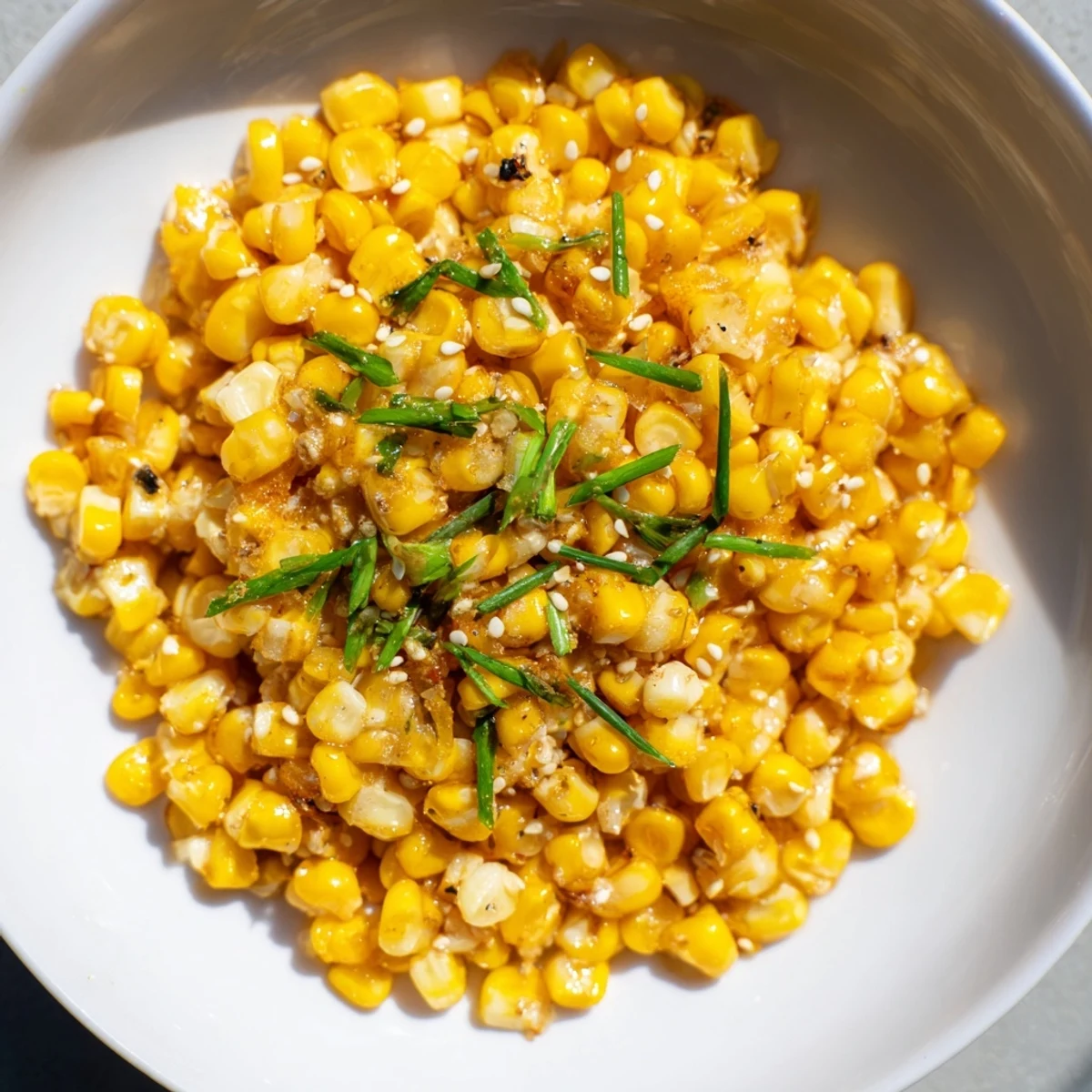 Japanese butter corn sauté