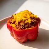 Sloppy Joe Stuffed Peppers