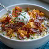 Funeral Potatoes Loaded Soup