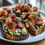 Spring Brunch Avocado Toast