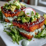 Crispy Rice Salad with Tuna