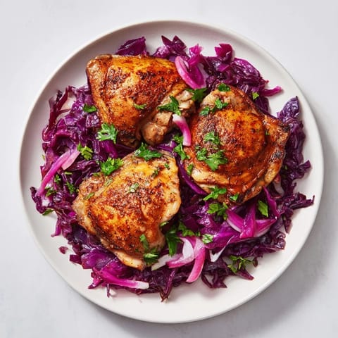 Oktoberfest Chicken Red Cabbage
