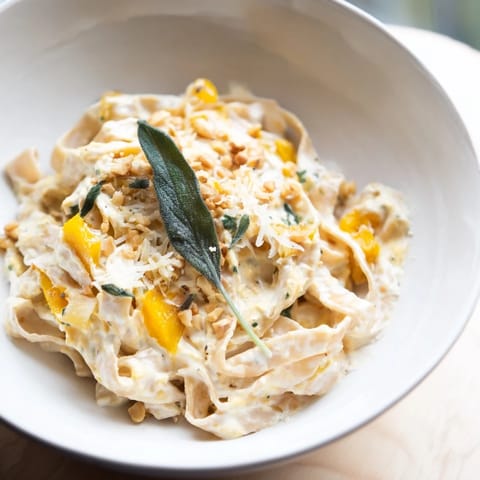 Healthy Creamy Pumpkin Sage