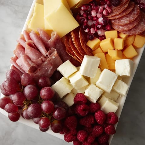 Meat Cheese Festive Stocking