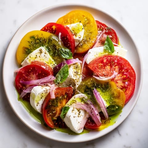 Summer Tomato Basil Mozzarella