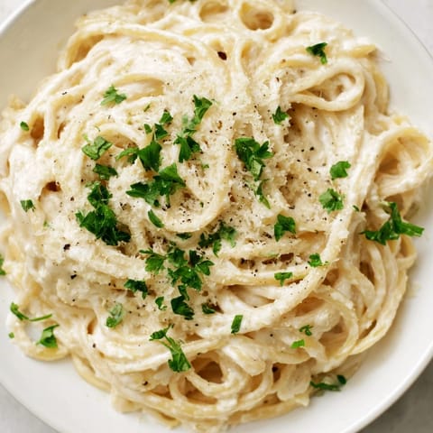 Cottage Cheese Alfredo Sauce
