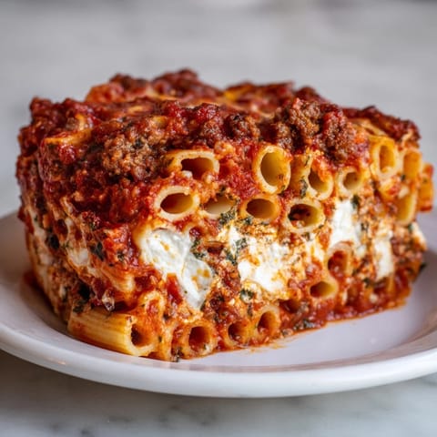 Freezer Make-Ahead Baked Ziti