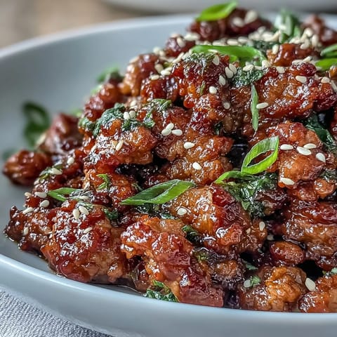 Korean-Style Ground Turkey