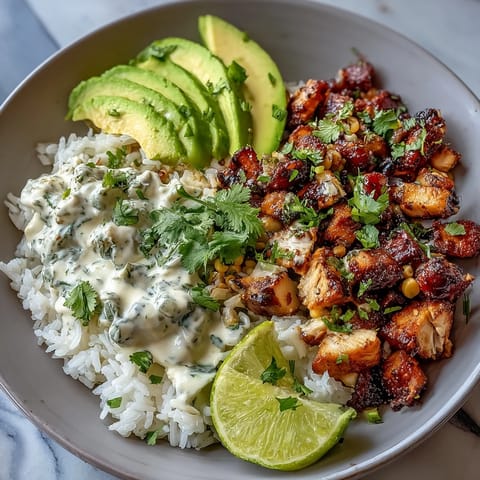 Street Corn Chicken Bowl