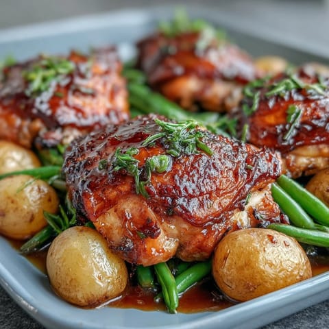 Honey Garlic Sheet Pan Meal