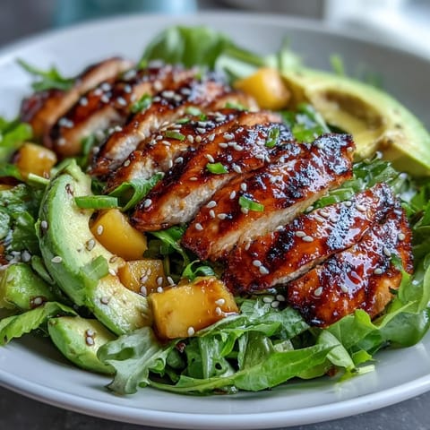 Mango Green Tea Chicken Salad