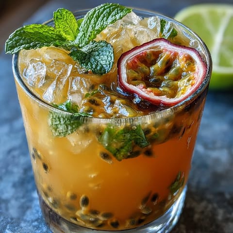 Passionfruit Rum Cocktail