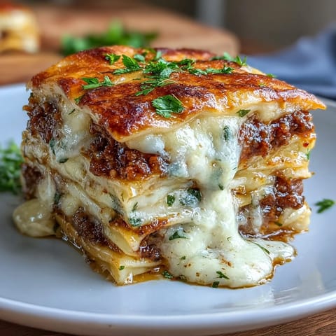 Asian Dumpling Lasagna Soy