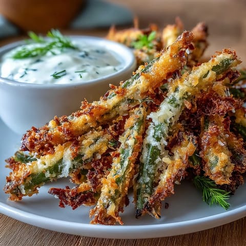Crispy Green Bean Fries