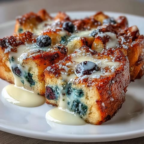 Lemon Blueberry Sourdough Toast