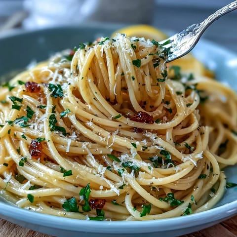 Easy Lemon Butter Pasta