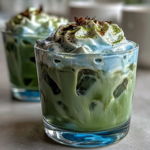 Mother's Day Iced Matcha Latte