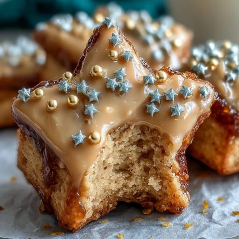 Buttery Gemini zodiac cookies featuring detailed golden star royal icing ready to enjoy.