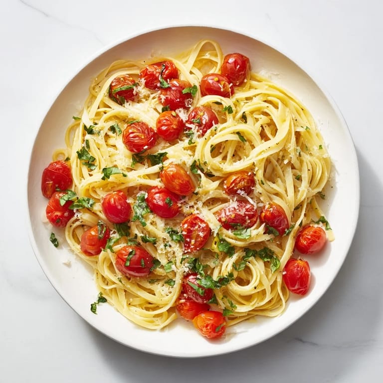 One-Pan Tomato Basil Pasta recipe showcasing a comforting Italian meal, perfect for a flavorful dinner.