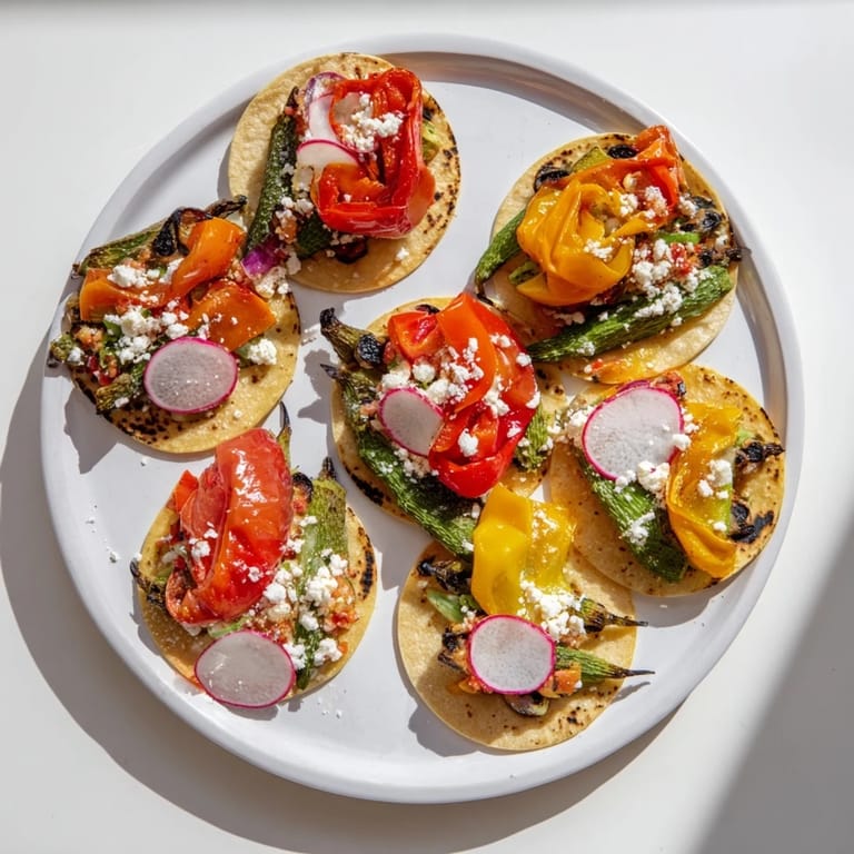 Enjoy a vibrant Desert Bloom Cactus Taco Board with toppings like creamy chipotle crema and fresh cilantro.
