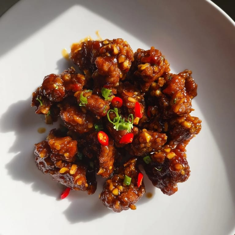Savory Vietnamese Caramel Chicken glistening in a wok, garnished with fresh green spring onions.