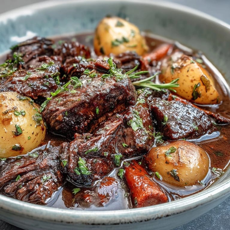 Perfect for cold nights, this comforting beef stew with root vegetables is a nourishing, gluten-free meal the whole family will love.