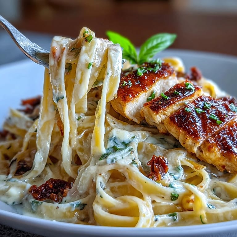 Viral Marry Me Chicken Pasta, a rich parmesan cream sauce perfect for sharing.