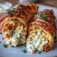 Carrot-shaped cheese and cracker cones with fresh herb tops, colorful Easter snacks perfect for kids' parties.