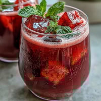 Vibrant watermelon lime sparkling punch with fresh mint and lime slices, perfect for spring gatherings.